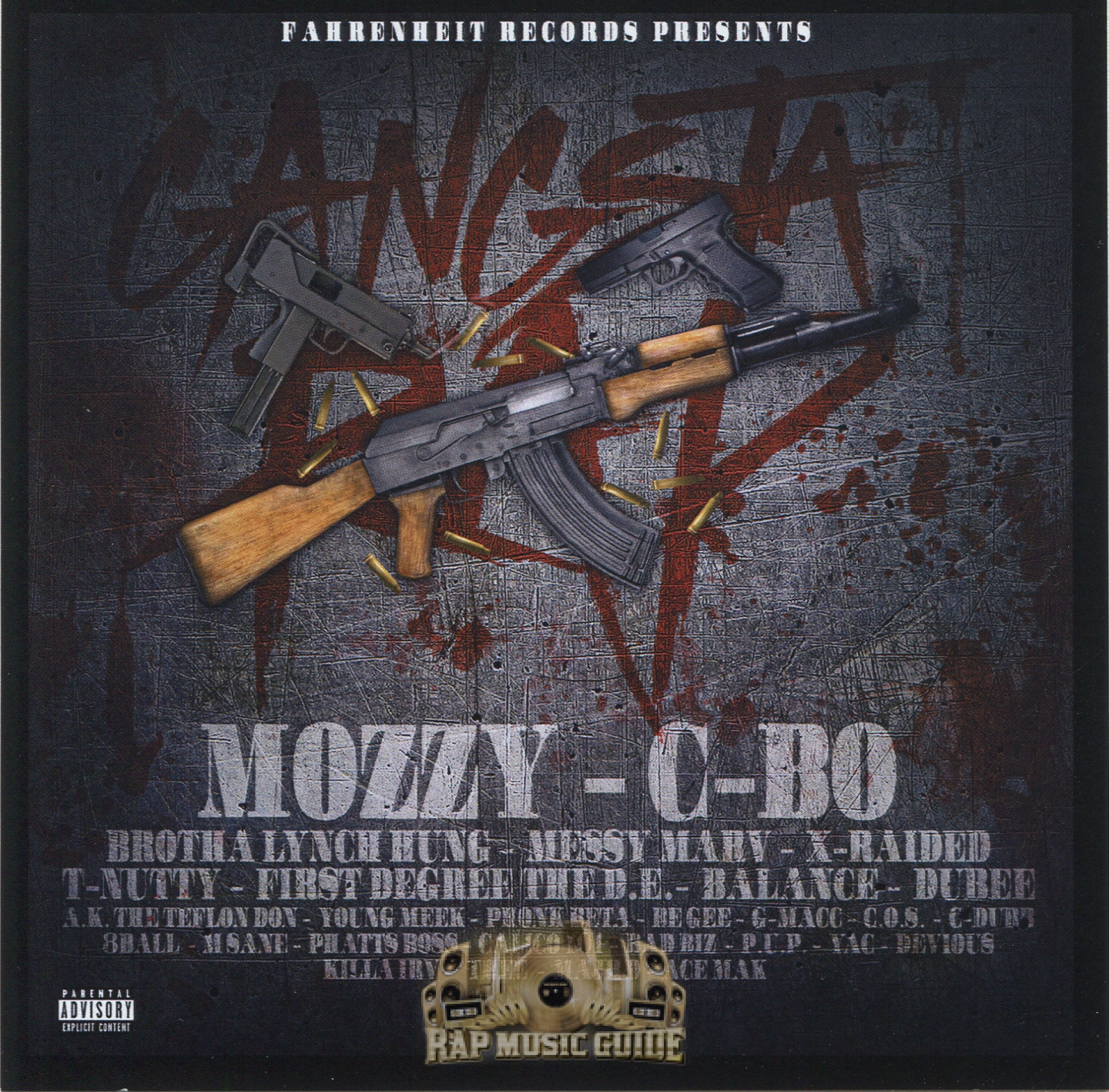 Fahrenheit Records Presents - Gangsta Rap: CD | Rap Music Guide